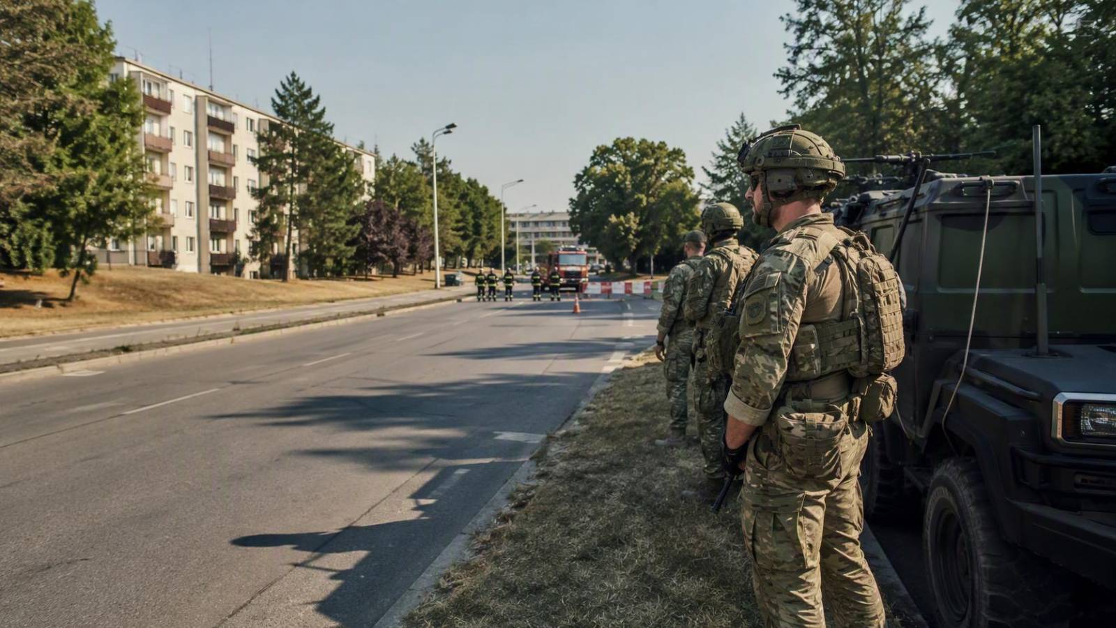 Cizí vojenské jednotky na území České republiky během vyhlášeného nouzového stavu