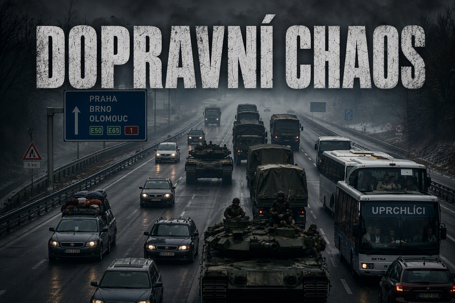 NATO A BRUSELŠTÍ BYROKRATÉ ÚMYSLNĚ VYVOLÁVAJÍ CHAOS NA SILNICÍCH