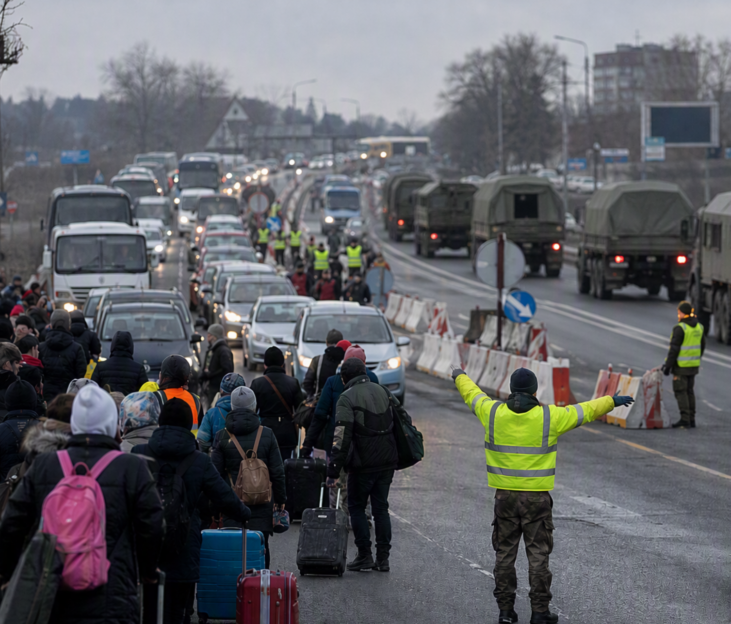NATO A BRUSELŠTÍ BYROKRATÉ ÚMYSLNĚ VYVOLÁVAJÍ CHAOS NA SILNICÍCH