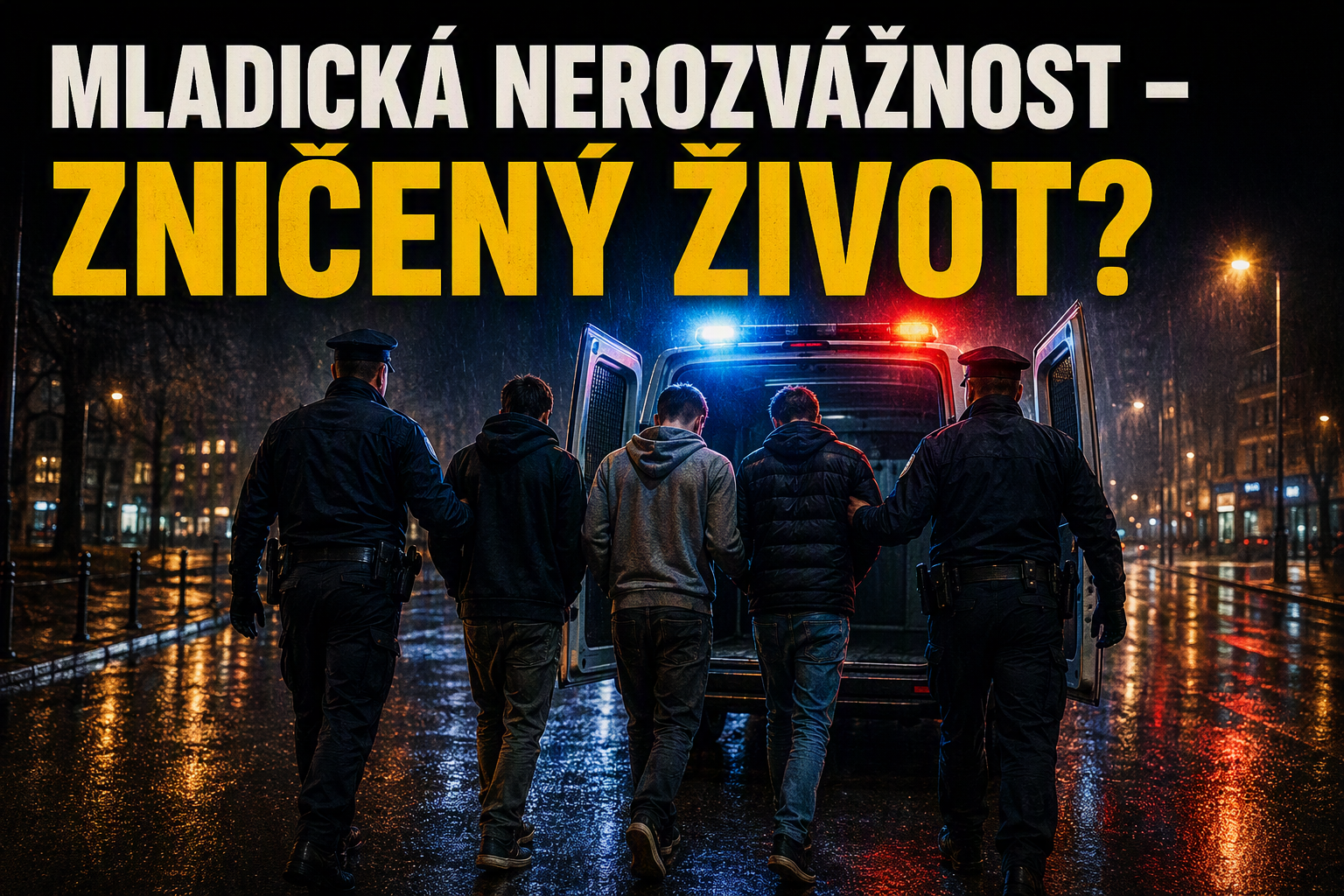 Mladická nerozvážnost - zničený život?